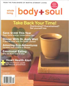 Body & Soul <br> October 2006