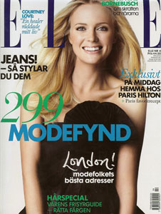 ELLE Sweden <br> April 2009