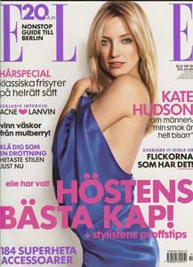 ELLE Sweden <br> July 2008